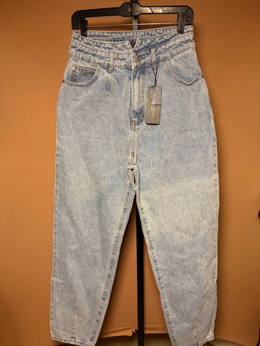 Country Denim Light-Wash High-Waisted Jeans - Size 10